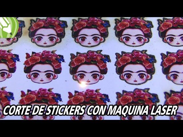 Como Cortar Stickers Con Maquina laser