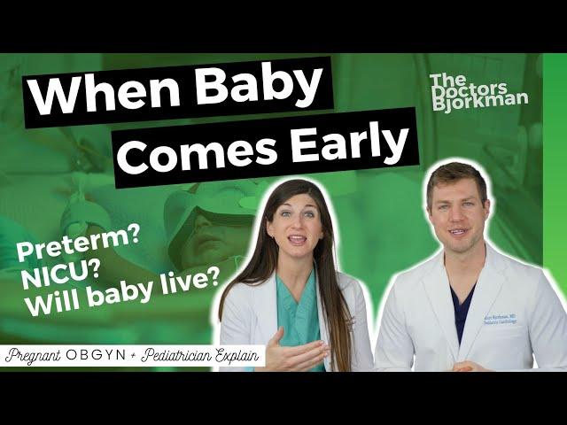 Preterm Birth - What you need to know about babies born early and a NICU hospitalization