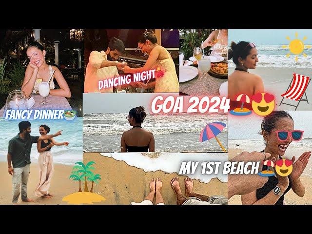 Goa 2024️Dancing night, meri life ka pehla  beach️Daily vlog️||Yashasvi Rajpoot||