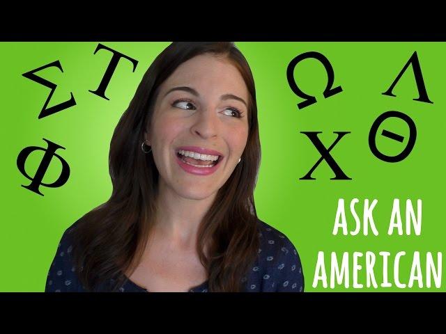 Ask An American: University Sororities & Fraternities