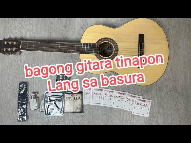 napaka gandang gitara tinapon lang sa basura