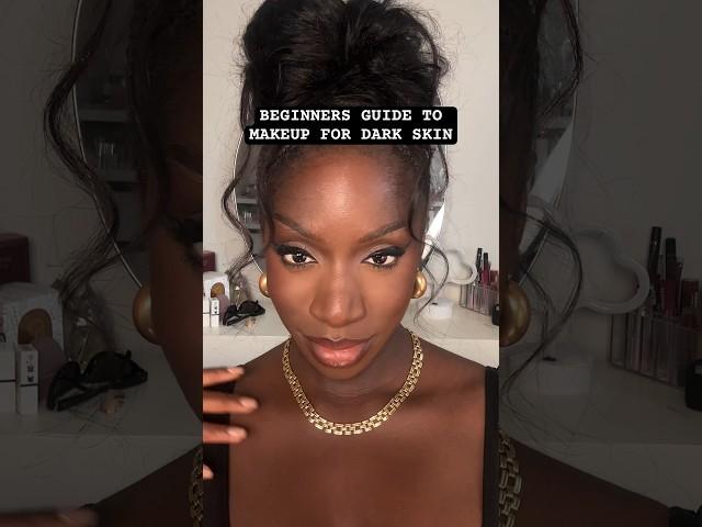 BEGINNERS GUIDE TO MAKEUP FOR DARK SKIN #cocoaswatches #darkskinmakeup