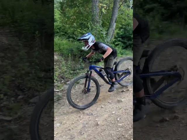 Upper empire Drop at Blue Mountain Bike Park #mtb #mtbiker #ridemtb #mtblove