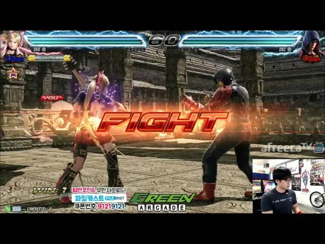 2016/06/17 Tekken 7 Knee's Stream 무프리카!