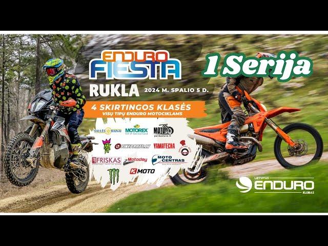 Rudeninė Enduro Fiesta - Rukla 2024 #01