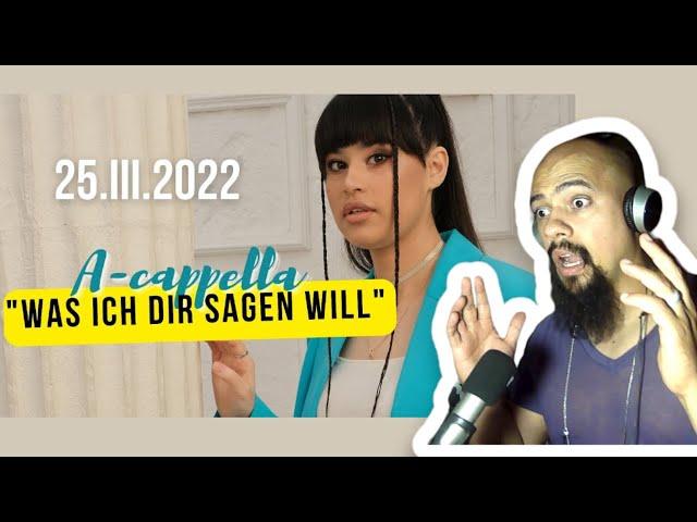 Classical Pianist - Diana Ankudinova Acapella Reaction (Was ich dir Sagen Will)