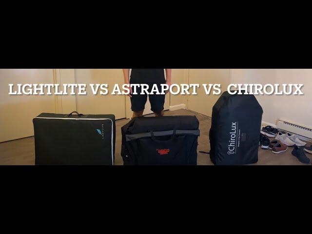 Lightlite Vs Astraport Vs Chirolux Chiropractic Tables