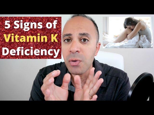 5 Signs & Symptoms of Vitamin K Deficiency + Treatment