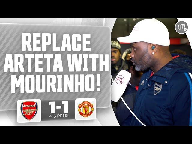 Replace Arteta With Mourinho! (Yardman) | Arsenal 1-1 Man United