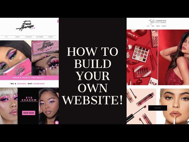 HOW TO CREATE YOUR OWN WEBSITE USING WIX! *DETAILED*