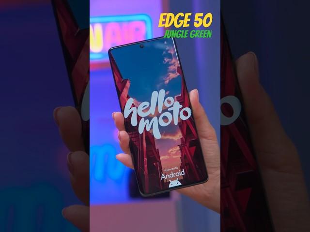 Motorola Edge 50 Jungle Green Unboxing | #motorolaedge50 #edge50 #motoedge50