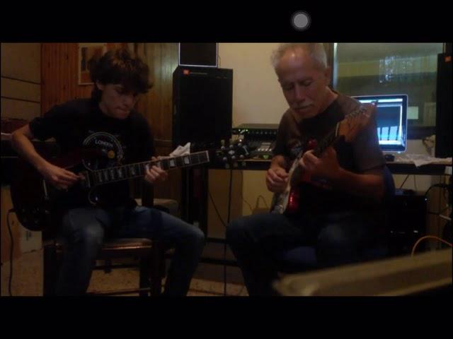 Isn’t she lovely (Stevie Wonder) - Matteo Mancuso and Mr. Vincenzo Mancuso Guitar Jam