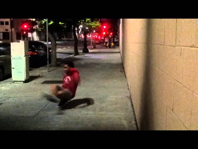 Brick wall freestyle challenge bboy jcerv