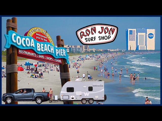 The Florida Space Coast, Rocket Launch, Cocoa Beach, and the Largest Surf Shop