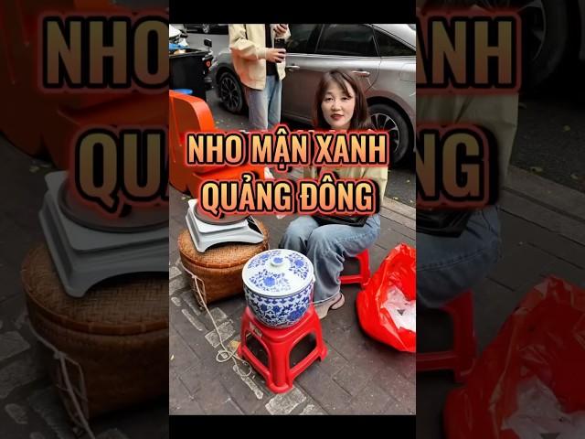 NHO MẬN XANH CHUA CHUA NGỌT NGỌT#food #amthuc #giaitri #streetfood #streetfoodie #cooking #review