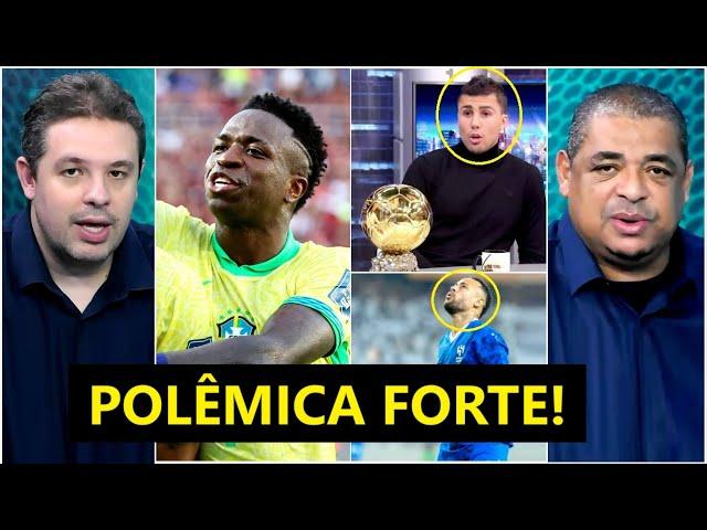 FALOU BESTEIRA??? Rodri POLEMIZA sobre Vinicius Júnior, Neymar SE IRRITA e PROVOCA DEBATE!