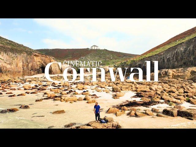 Cornwall Drone Footage 4k scenery || Relaxing Piano | MUSIC #fromadifferentangle #musicforrelaxation