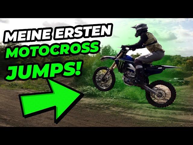 Meine ersten Motocross Sprünge mit @kontrak !