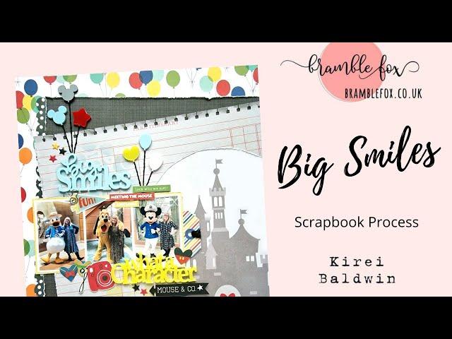 Disney Scrapbooking l Bramble Fox l Kirei Baldwin