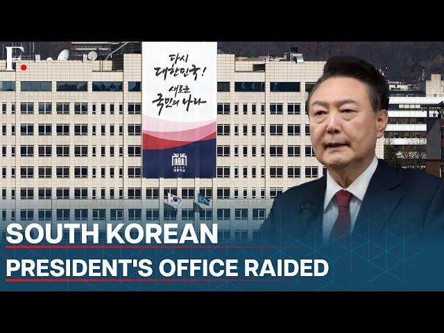 South Korean Police Raid President Yoon's Office Over Martial Law Attempt