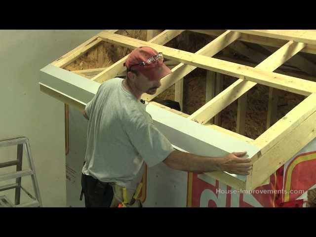 How To Build A Shed -  Part 4 Installing Sheet Metal Roof