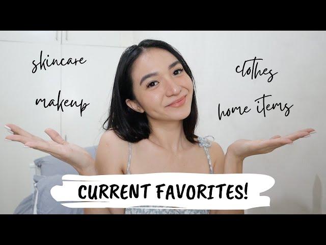 CURRENT FAVORITES 2020 (skincare, makeup, clothes, etc.) | Angel Dei