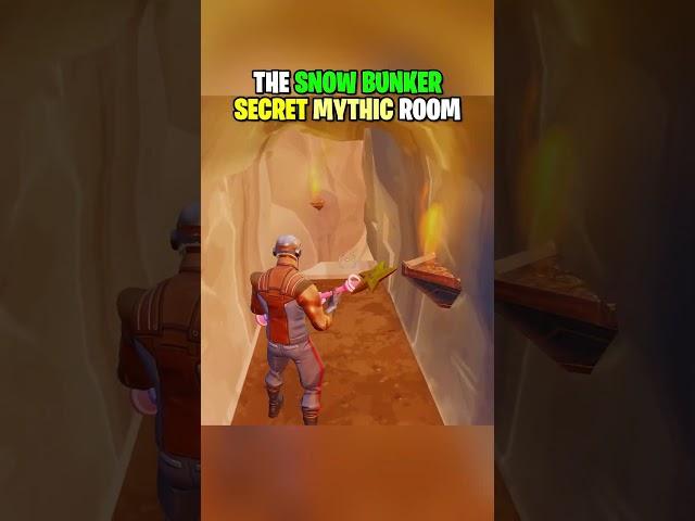 The Snow Bunker Secret Room in Fortnite Season 3 (Chapter 5) #fortnite #foryou #fyp #shortsfeed