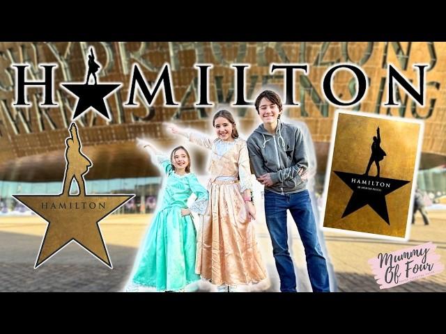 Hamilton The Musical UK Tour   Theatre Day Out With Kids Vlog