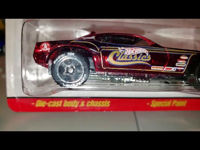 hot wheels Plymouth barracuda funny car