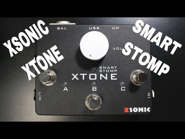 Xsonic Xtone Smart Stomp. A game changer mobile audio interface for guitar! Shawn Tubbs Demo Video