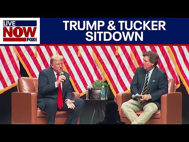 Tucker & Trump campaign rally event in Phoenix, Arizona