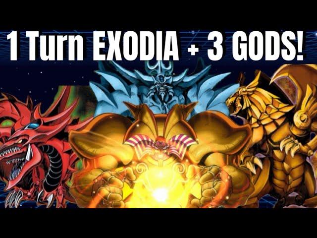 1 TURN FTK EXODIA WITH EGYPTIAN GODS!