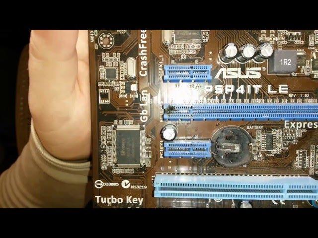 Замена слота pci-e x16