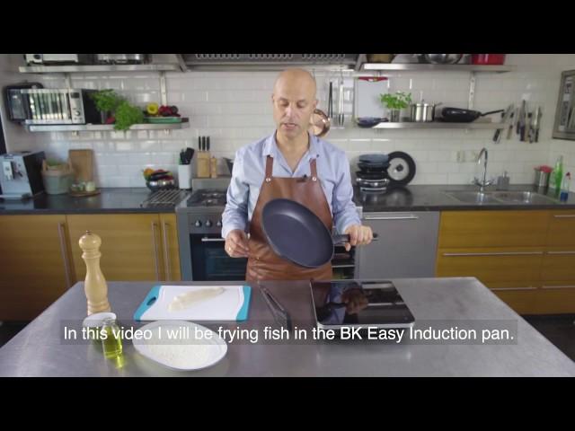 Fried fish in the BK Easy Induction pan