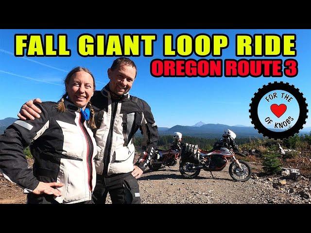 Giant Loop Fall Dual Sport Campout Oregon Back Country Discovery Route 3 featuring Dork in the Road