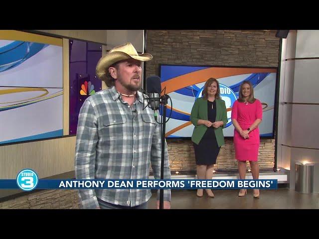 Studio 3 - Anthony Dean performs "Freedom Begins"