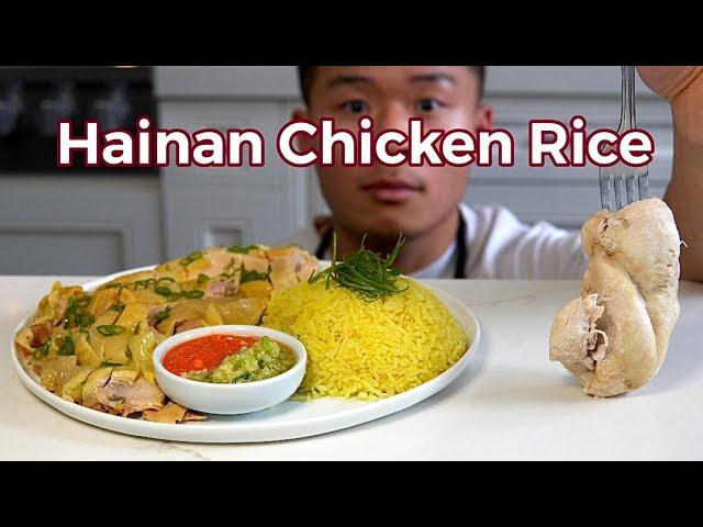 The Perfect Boiled Chicken Dish (Hainanese Chicken Rice)