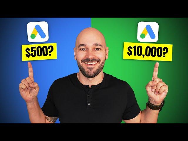 Google Ads Budget Strategies for Real Estate Agents - ($500/mo vs $10,000/mo)