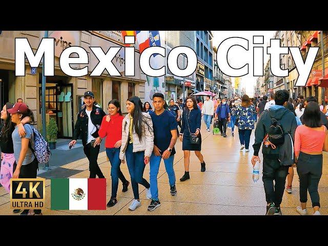 Mexico City 4K - Walking Tour in 2023 - CDMX 