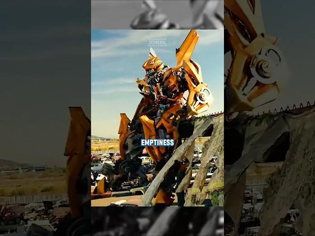 Bumblebee's behavior once changed without Sam #bumblebee #tlk #aoe #rotf