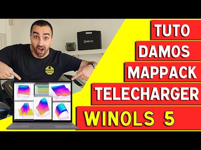  Tuto formation Winols 5 Télécharger mappack + damos: Stage de formation reprogrammation moteur 