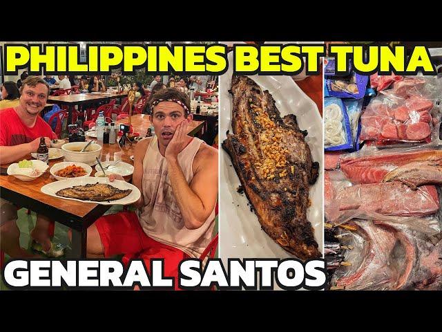 PHILIPPINES BEST TUNA? General Santos Food Trip and Motor Vlog (BecomingFilipino)