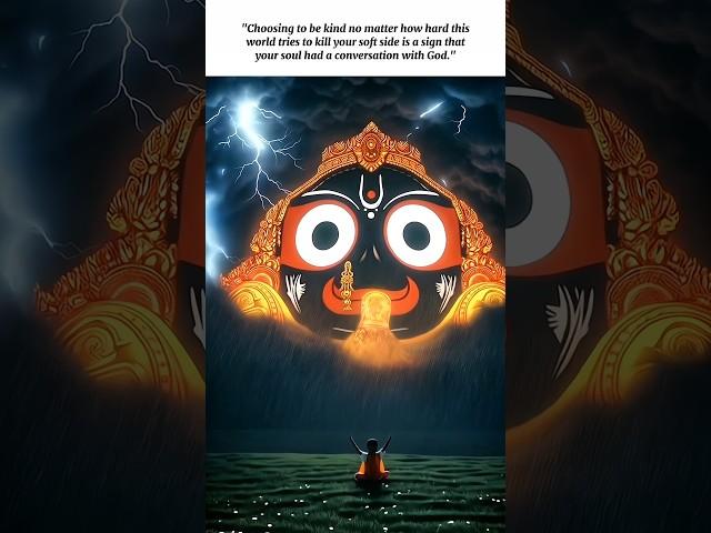 How I felt when Jagannath ji said ️ #krishnastatus #hindugod #krishna #shorts