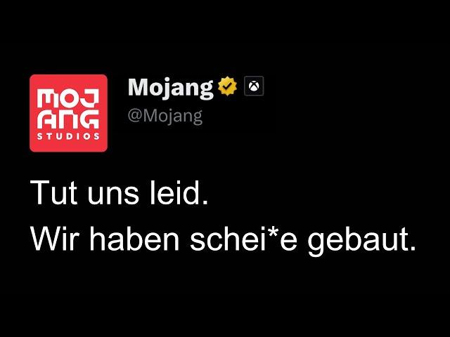 Mojang hat nun komplett die Kontrolle verloren