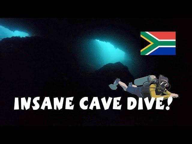 Dive Site: Justin's caves - Cape Town South Africa (Insane Cave Dive!)