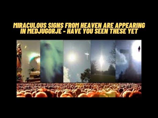 MIRACULOUS SIGNS FROM HEAVEN ARE APPEARING AROUND THE WORLD - HAVE YOU SEEN THESE YET