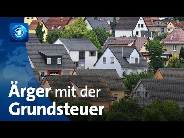 Grundsteuer: Ärger mit neuer Reform