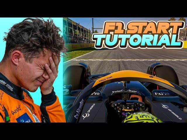 How To Get Starts Like Lando Norris In F1 24