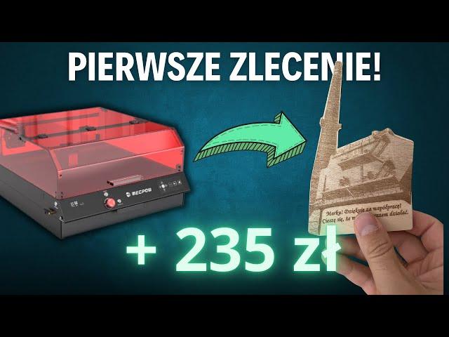 Jak zdobyłem Pierwsze zlecenie na grawerowanie Laserem bez Reklamy