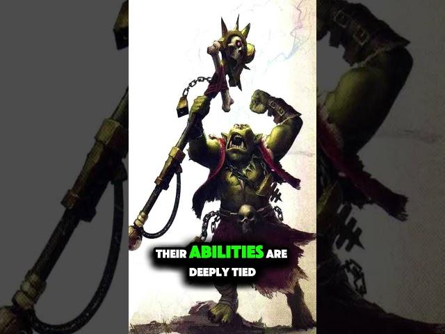 I Uncovered the SHOCKING Truth About ORK WEIRDBOYZ #short #warhammerlore